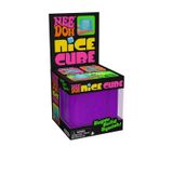 1 Adet Needoh Nice Cube Sensory Squishy Stres Oyuncağı Süper Yumuşak Kare Squish Oyuncak Mor