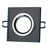 1 Adet Noas YL65 1630 Hades Kare Cam Spot Kasası GU10 Duy