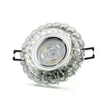 1 Adet Noas Yl65 1667 Geras Led Çerçeveli 4000K Kristal Cam Spot Gu10 Duy Vitrin