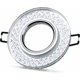 1 Adet Noas Yl65 1787 Adonis Led Çerçeveli 4000K Yuvarlak Kristal Cam Spot Gu10 Duy