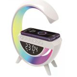 1 Adet Noas Yl86 1240 Simi Kablosuz Şarjlı Bluetoothlu Hoparlörlü Masa Lambası Rgb