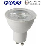1 Adet Noas Yl91 0702 M 7W Mercekli Led Çanak Ampül 3200K Günışığı Gu10 Duy Vitrin