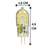 (1 Adet) Osaka 12Volt 3W Sarı Işık (3000K) G4 Duylu Led Kapsül Ampul