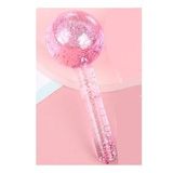 1 Adet Pembe Ice Globes Leke Önleyici Buz Küresi Soğuk Masaj Ve Terapi Topu Cilt Pürüzsüzleştirici