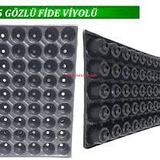 1 Adet Plastik 45 lik Viyol Fide Tohum Viyol Çimlendirme Viyolü Viyol Süpriz Hediye Sebze Tohumu