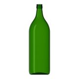 1 Adet Plastik Kapaklı 2 Litre Cam Şişe Şarap Zeytinyağı Su Şişes