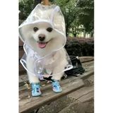 1 Adet-Pomeranian Şeffaf Köpek Yağmurluğu – PVC, Su Geçirmez, Tüm Irklar İçin Uygun