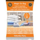 1 Adet Premium Vakumlu Yorgan,yastık,giyim,battaniye Hurcu - Beyez - 1 Adet (55x90)