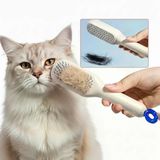 1 Adet Sihirli Geri Çekilebilir Kedi Tarak Kendini Temizleyen Kedi Fırçası Kolay Temizlenen Fırça
