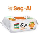 1 Adet Sleepy Yüzey Temizlik Havlusu Portakal 100'LÜ