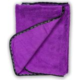 (1 Adet) Spark 2317 Jumbo Boy Mikrofiber Oto Kurulama ve Temizlik Tank Bezi 60X90 Cm. - Açık Mor