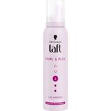 1 Adet Taft Saç Köpüğü Curl & Flex 150 ml