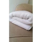 1 Adet Ultra Lüks El Yüz Saç Baş Spor ve Otel Havlusu 350/400 gr 50X90 %100 Pamuk - Beyaz - 50 x 90 cm