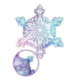 1 Adet Yılbaşı Kar Tanesi Folyo Balon 64x55 Elsa Frozen Konspet