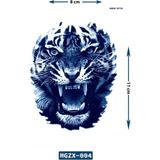 1 Ay Kalıcı 24 Saat Sonra Kararan El Üstü Kaplan Model Geçici Dövme Tattoo
