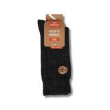 1 Çift Antrasit Havlu Kışlık Erkek Lambswool Soket Çorap