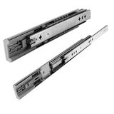 (1 Çift) Frenli Teleskopik Çekmece Rayı Bilyalı Dolap Çekmecesi Ray Metal En 4.3 Cm Uzunluk 40 Cm
