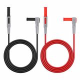 1 Çift P1033 Multimetre Probu 4mm Banana Tip Soket 1000V 10A CATIII 1 Metre Kablo Voltmetre