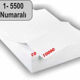 1 Den 5500 E Numaralı A4 Fotokopi Kağıdı