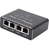 1 Gigabit Ethernet Anahtarı 4 Bağlantı Noktalı 1000MBPS, RJ45 1 Ila 4 Ethernet Splitter, R - Standart