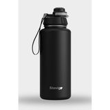 1 Hand Leak-Proof Sızdırmaz Çelik Termos 1000 ml Black ST-210