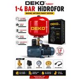 1 Hp 24 Lt Otomatik Hidrofor | 4 Kat 4 Daire Uyumlu Jet Su Pompası | Bakır Sargılı Basınç Artırıcı