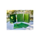 1.Kalite 18x8x24 Cm 5’ Li Yeşil Renkli Kraft Kağıt Çanta, Hediye Poşeti, Hediye Paketi, Kraft Çanta