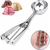 1.kalite Dondurma Kaşığı Makaslı - Gri