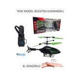 1. Kalite El Kumandalı Ve El Sensörlü Parmakla Yükseltilebilen Helikopter Şarj Edilebilir 20 Cm.