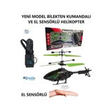 1. Kalite El Sensörlü Uzaktan Kumandalı Helikopter Şarj Edilebilir 20 Cm.