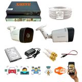 1 KAMERALI 1080P İNSAN YÜZ VE HAREKET ALGILAYAN METAL KASA 36 IR LED GÜVENLİK KAMERASI SETİ 5236
