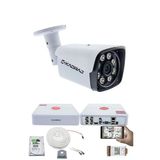 1 Kameralı Güvenlik Kamerası Seti - 5Mp Sony Seculensli 1080P Full Hd Ahd, Gece Renkli, 8 Ultra Warm Led, Colorvu Teknolojisi, Metal Aluminyum Kasa