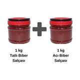 1 kg Domates Salçası 1 kg Tatlı Biber Salçası 1 kg Acı Biber Salçası