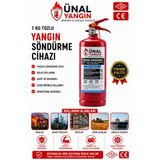 1 Kg Kkt Tozlu Yangın Söndürme Tüpü Araç Ev Ofis İş Yeri Üretim 2026 Tekrar Dolum 2030