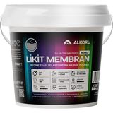 1 kg Likit Membran Renkli Reçine Esaslı Sıvı Su Yalıtım Malzemesi (Gri) - Çok Renkli