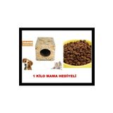 1 Kg. Mama Hediyeli Dış Mekan Kedi Kulübesi Osb Kedi Evi