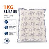 1 KG Silika Jel Nem Alıcı Rutubet Önleyici Şeffaf