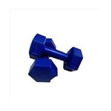 1 kg x 2 kg Plastik Lacivert Dambıl Seti
