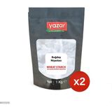 1 kg x 2 Paket Yazar Buğday Nişastası - 2 kg