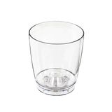 1 Litre Şeffaf Orkide Saksısı No1 Özel Drenajlı - Tabaklı Ø12-h12 En Sağlıklı Clear Akrilik Plastik