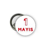 1 Mayıs Rozet - İşçi Bayramı Rozetleri Model 2
