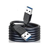 1 Metre - Usb 3.0 Erkek-erkek Kablo - Yüksek Hızlı 5gbps Veri Aktarımı