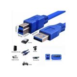 1 Metre USB 3.0 Yazıcı Kablosu 1 Metre USB 3.0 Printer Kablosu Am Bm Kablo