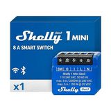 1 Mini Gen 3 | Wifi ve Bluetooth Smart Switch Röle 1 Kanal 8A | Ev Otomasyonu | Alexa ve Google Hom