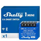 1 Mini Gen 3 | Wifi Ve Bluetooth Smart Switch Röle 1 Kanal 8A | Ev Otomasyonu | Alexa Ve Google Home İle Uyumlu | İos Android Uygulaması | Hub Ger