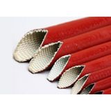 1 mm 250° ISIYA DAYANIKLI 3000V CAM ELYAF YANMAZ MAKARON 1 Mt