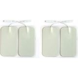 1 Pakette 4 Adet 5X9 Cm Kablolu Tens Elektrot Pedi