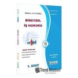 1. Sınıf 1. Yarıyıl Bireysel İş Hukuku Konu Anlatımlı Soru Bankası - Kod 175
