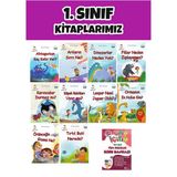 1.Sınıf 2.Dönem Yeni Nesil Sorularla Çıtır Çıtır Soru Bankası + 10 Lu Okuma Hikaye Seti 2