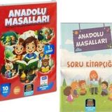 1. Sınıf Anadolu Masalları Okuma Seti - 10 Kitap Takım + Soru Kitapçığı İlaveli